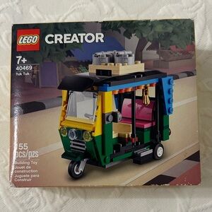 LEGO Creator 40469 Tuk Tuk Building Set - Green, Yellow, Pink, Blue